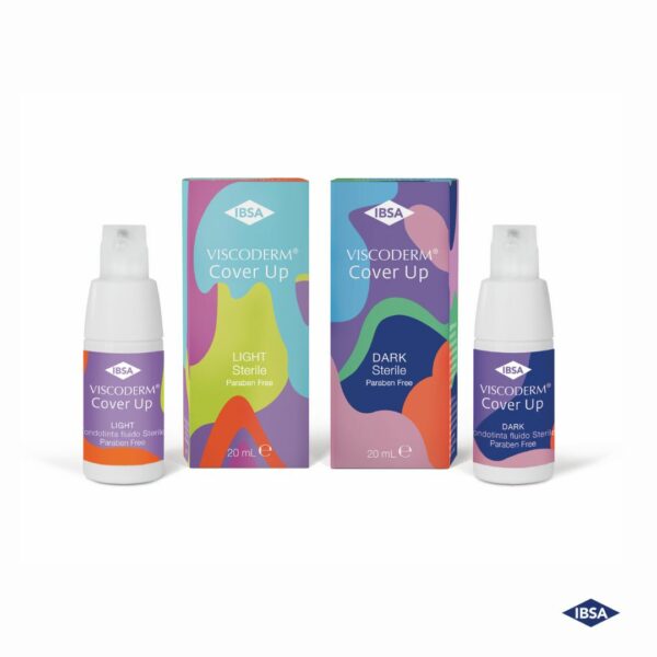 VISCODERM® Cover Up - odstín DARK a LIGHT - tmavý a světlý sterilní make-up