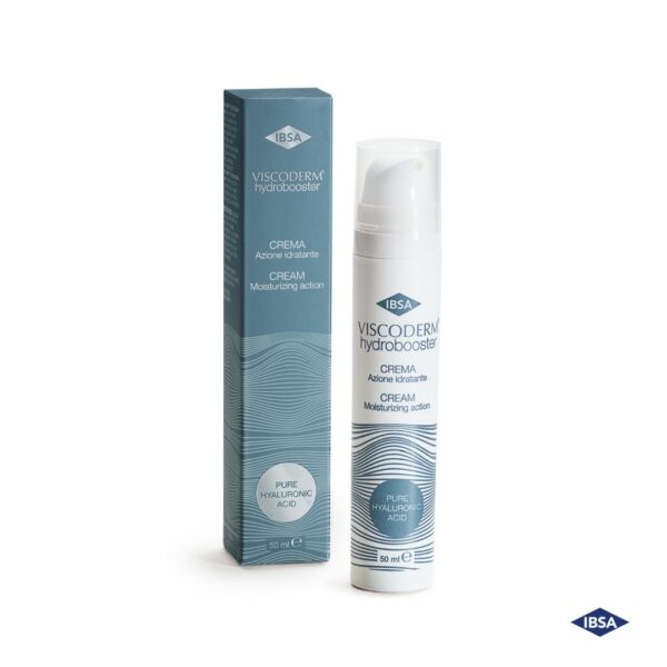 VISCODERM® Hydrobooster Cream - hydratační vysoce účinný pleťový krém s obsahem kyseliny hyaluronové a jojobovým olejem
